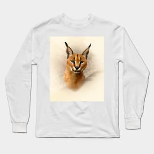 Caracal cat Long Sleeve T-Shirt